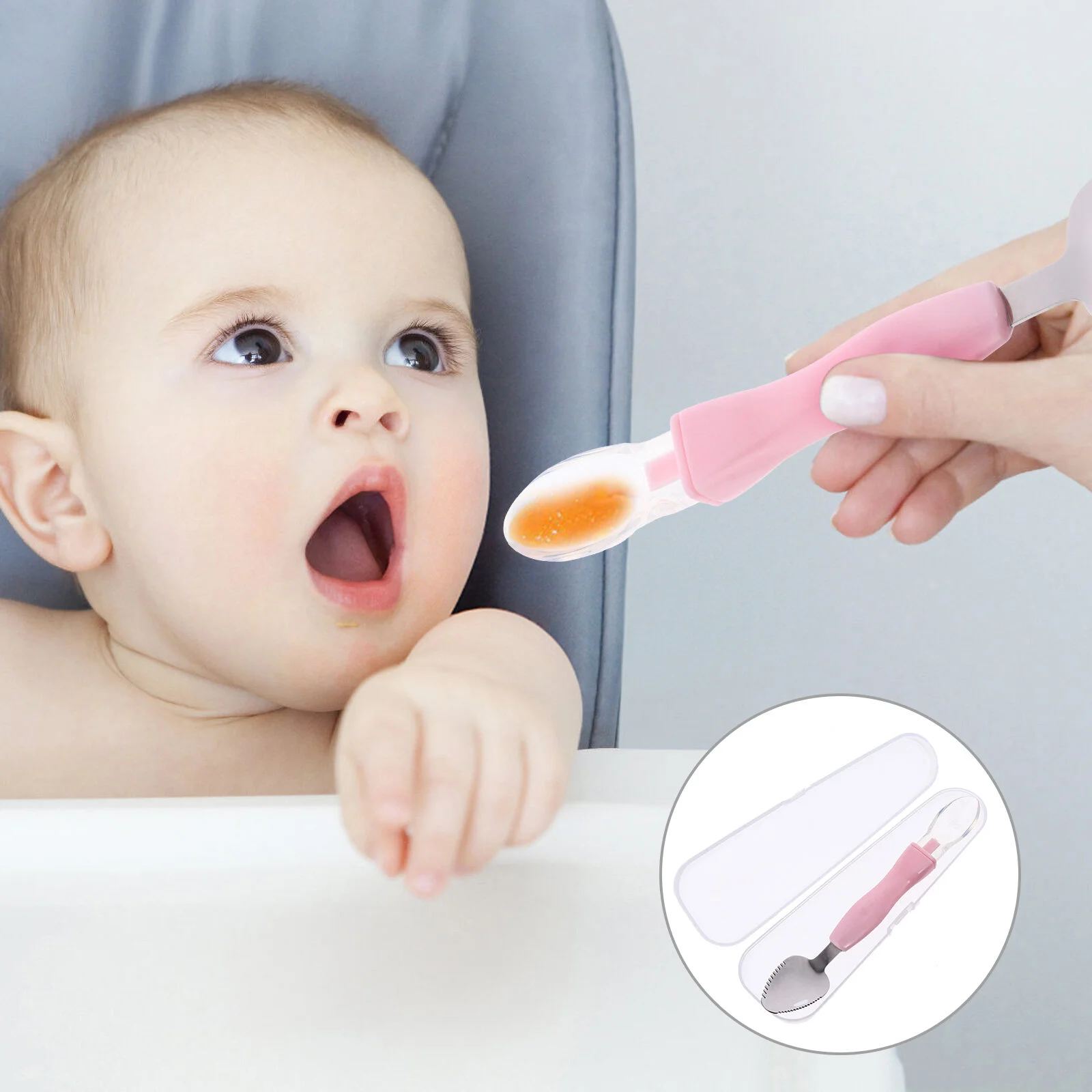 Children Mud Scraping Spoon Baby Fruit Mud Spoon Silicone Fruit Spoons Baby accessories
Children Mud Scraping Spoon Baby Fruit Mud Spoon Silicone Fruit Spoons Baby accessories