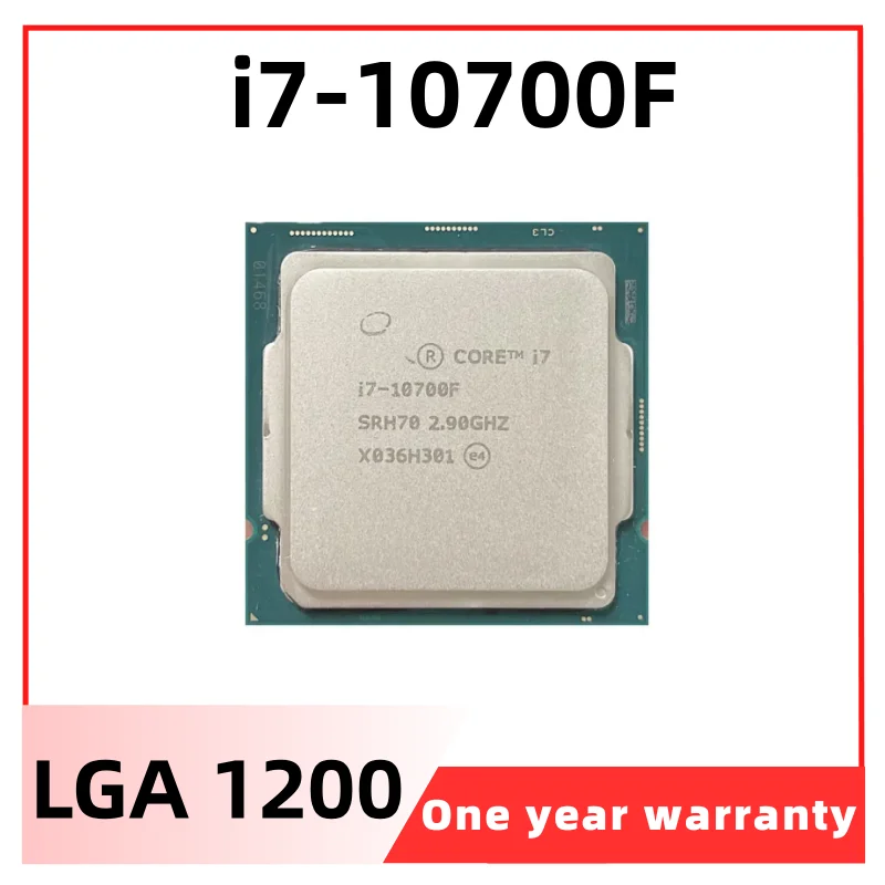 Core i7-10700F i7 10700F 2.9 GHz Eight-Core 16-Thread CPU Processor65W LGA 1200
Core i7-10700F i7 10700F 2.9 GHz Eight-Core 16-Thread CPU Processor65W LGA 1200