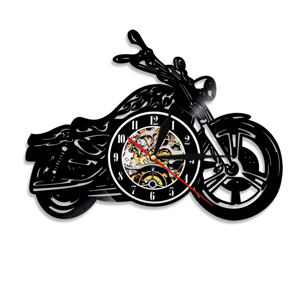 Vinyl Record LED Wall Clock Modern Design Motorcycle Lover Clock Wall Watch Bar Studio Cafe Decor Gift For Motorcycle Fans Clubs
Vinyl Record LED Wall Clock Modern Design Motorcycle Lover Clock Wall Watch Bar Studio Cafe Decor Gift For Motorcycle Fans Clubs