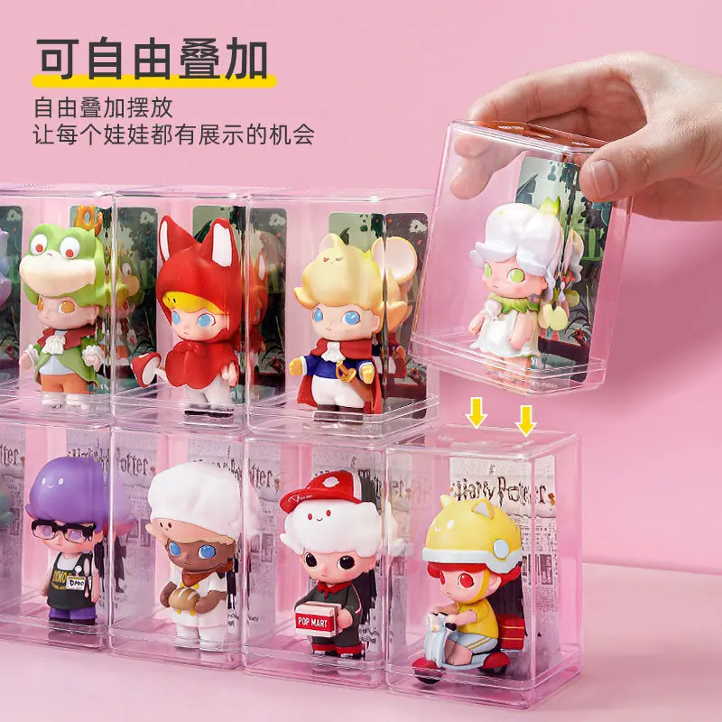 Bubble Mart Transparent Doll Storage Display Box 6 Sets of Acrylic Hand-made Doll Dustproof and Waterproof Cover
Bubble Mart Transparent Doll Storage Display Box 6 Sets of Acrylic Hand-made Doll Dustproof and Waterproof Cover