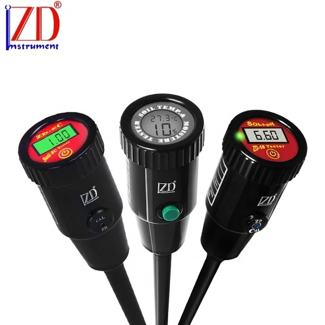3 in 1 digital soil pH EC temperature and moisture meter nutrient fertility tester
3 in 1 digital soil pH EC temperature and moisture meter nutrient fertility tester