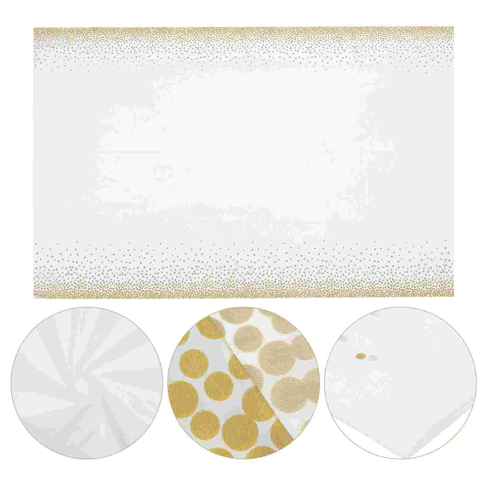 Table Tablecloth Cover Party Gold Dot Runner Birthday Disposable Cloth Wedding Supplies Tablecloths Banquet Decorations
Table Tablecloth Cover Party Gold Dot Runner Birthday Disposable Cloth Wedding Supplies Tablecloths Banquet Decorations