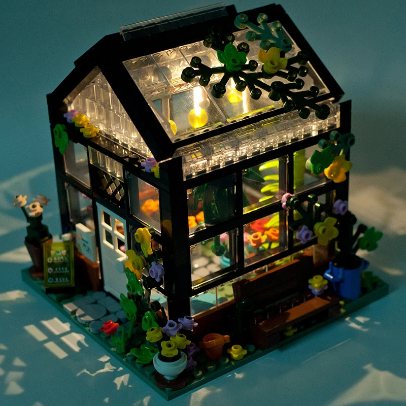 City Flower Shop Mini Model Building Blocks Toys Gifts Educational Toy for Kids Children Coffee Shop With LED Light 2 Figures
City Flower Shop Mini Model Building Blocks Toys Gifts Educational Toy for Kids Children Coffee Shop With LED Light 2 Figures
