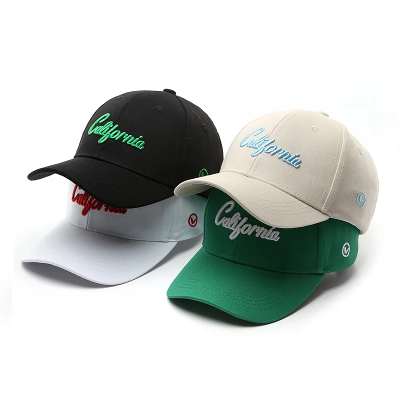 

Новинка, Мужская бейсболка, 3d глина Калифорнии, 100% хлопок, зеленые Снэпбэк кепки, женская уличная одежда в стиле K-POP, шляпы от солнца в стиле хип-хоп