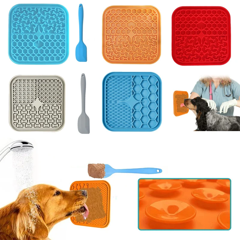 Bath Lick Lickmat Silicone Lick Eating Butter Pet Pad Pad Feeder Licking Licking Feeding Dog Mat Cats Dog Peanut Slow
Bath Lick Lickmat Silicone Lick Eating Butter Pet Pad Pad Feeder Licking Licking Feeding Dog Mat Cats Dog Peanut Slow