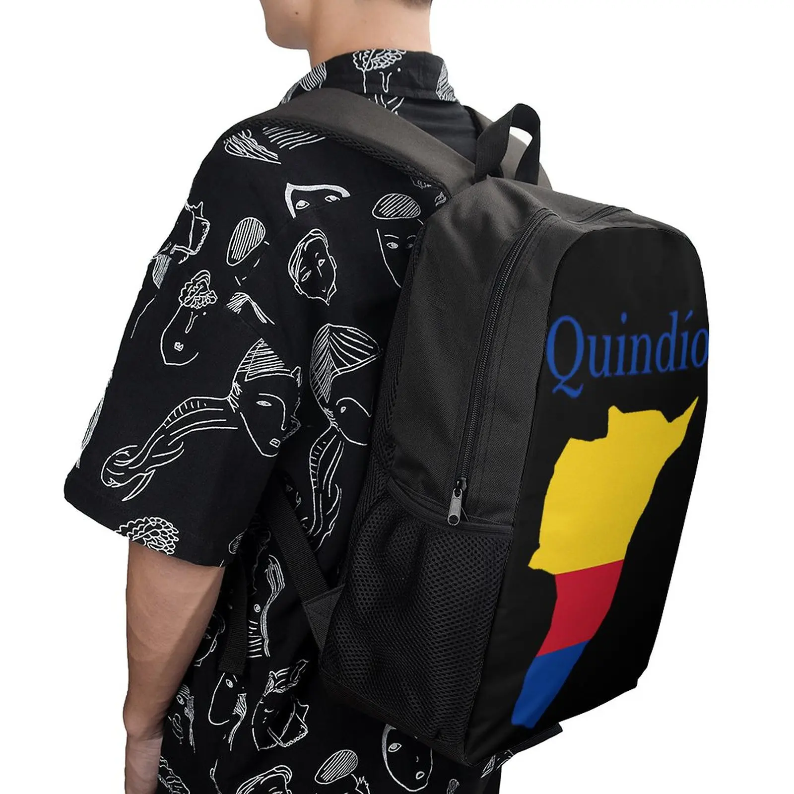 17 Inch Shoulder Backpack Quindio Department Map Colombian Department Firm Graphic Vintage Cosy Picnics Field Pack
17 Inch Shoulder Backpack Quindio Department Map Colombian Department Firm Graphic Vintage Cosy Picnics Field Pack