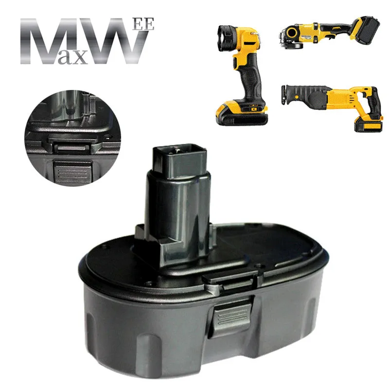 18V 6.0Ah Ni-MH For Dewalt DC9096 DE9095 DCD950VX DCD959KX DCD959VX DW056 DW056K Battery Rechargeable Power Tool Battery
18V 6.0Ah Ni-MH For Dewalt DC9096 DE9095 DCD950VX DCD959KX DCD959VX DW056 DW056K Battery Rechargeable Power Tool Battery