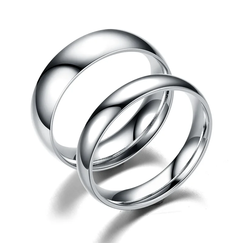Korean Simple 4MM Smooth Titanium Steel Ring Lovers Personality Ring Europe and The United States Fadeless Jewelry Wholesale
Korean Simple 4MM Smooth Titanium Steel Ring Lovers Personality Ring Europe and The United States Fadeless Jewelry Wholesale