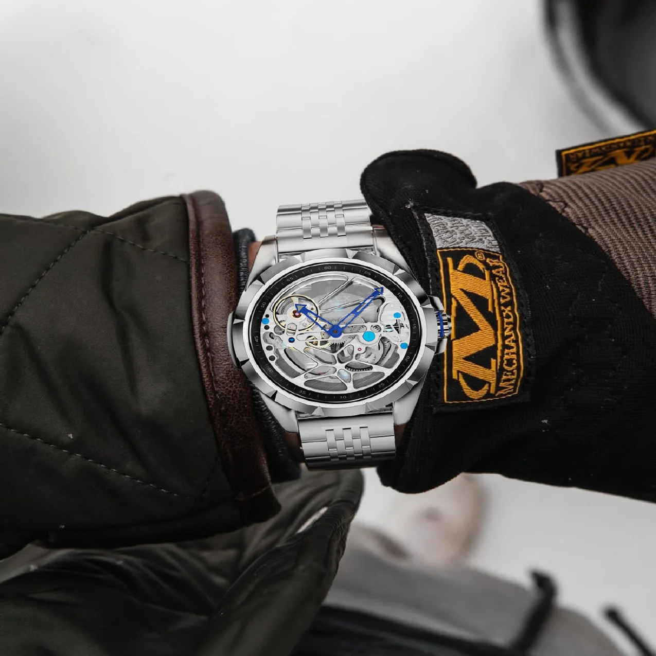 2022 new top brand luxury hollow bottom Mechanical watches classic business Wristwatch Automatic Tourbillon luminous mens Watch
2022 new top brand luxury hollow bottom Mechanical watches classic business Wristwatch Automatic Tourbillon luminous mens Watch