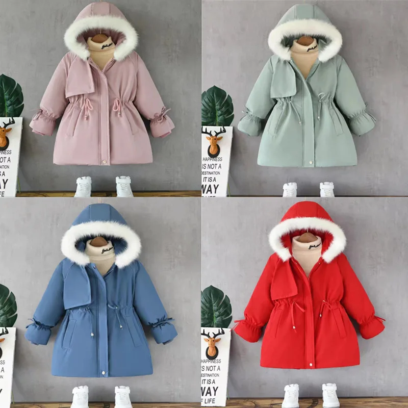Зимние парки для малышей хлопковая одежда для девочек От 2 до 8 лет детская теплая куртка с капюшоном и бархатная утепленная верхняя одежда
Зимние парки для малышей хлопковая одежда для девочек От 2 до 8 лет детская теплая куртка с капюшоном и бархатная утепленная верхняя одежда