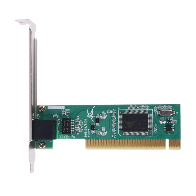 Набор микросхем PCI NIC RTL8139 10/100 Мбит/с RJ45 Ethernet Net Work Lan Card Adapter для ПК TXA001 R2LB
Набор микросхем PCI NIC RTL8139 10/100 Мбит/с RJ45 Ethernet Net Work Lan Card Adapter для ПК TXA001 R2LB