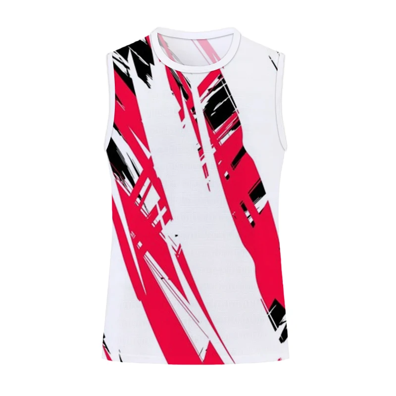 Summer Men's Tank Top Fitness Wear Breathable Sleeveless T-shirt Mens Oversized Quick Drying Tank Top Outdoor Sports Running Top
Summer Men's Tank Top Fitness Wear Breathable Sleeveless T-shirt Mens Oversized Quick Drying Tank Top Outdoor Sports Running Top