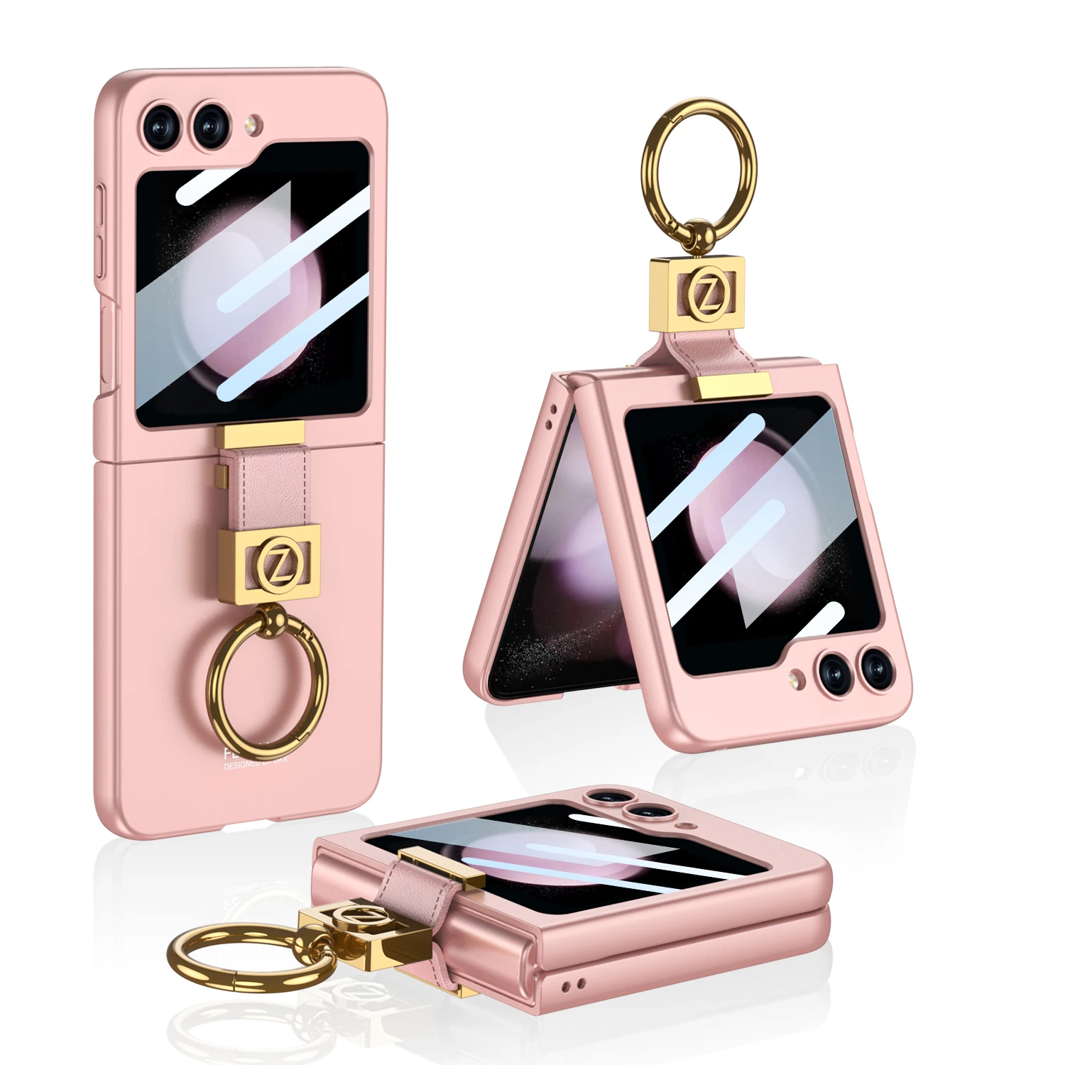 For Samsung Galaxy Z Flip 5 4 3 Case Ultra Thin Skin Friendly Matte Metal Ring Bracket Mirror Film Shockproof Cover Accessories
For Samsung Galaxy Z Flip 5 4 3 Case Ultra Thin Skin Friendly Matte Metal Ring Bracket Mirror Film Shockproof Cover Accessories