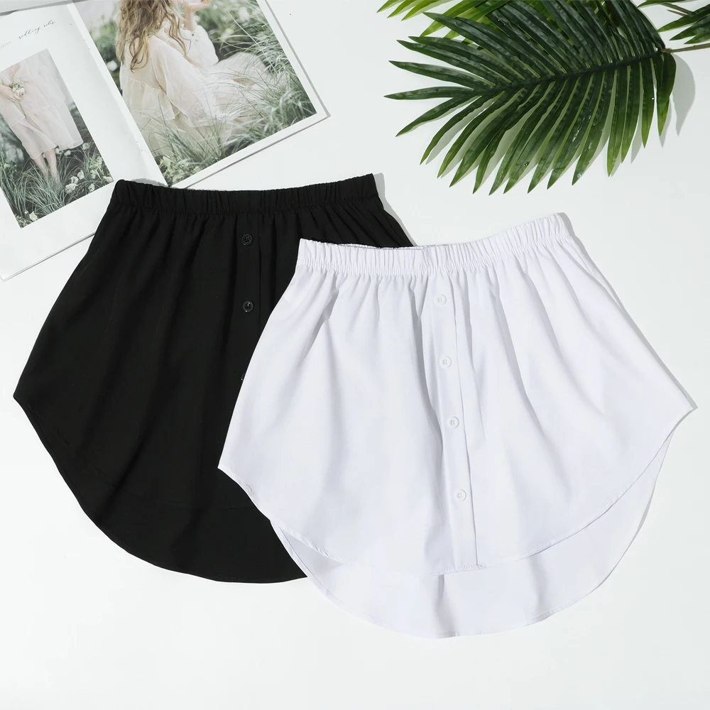Splitting Black White Layering Girls Women Half-Length Underskirt Mini Skirt Lower Sweep Fake Top
Splitting Black White Layering Girls Women Half-Length Underskirt Mini Skirt Lower Sweep Fake Top
