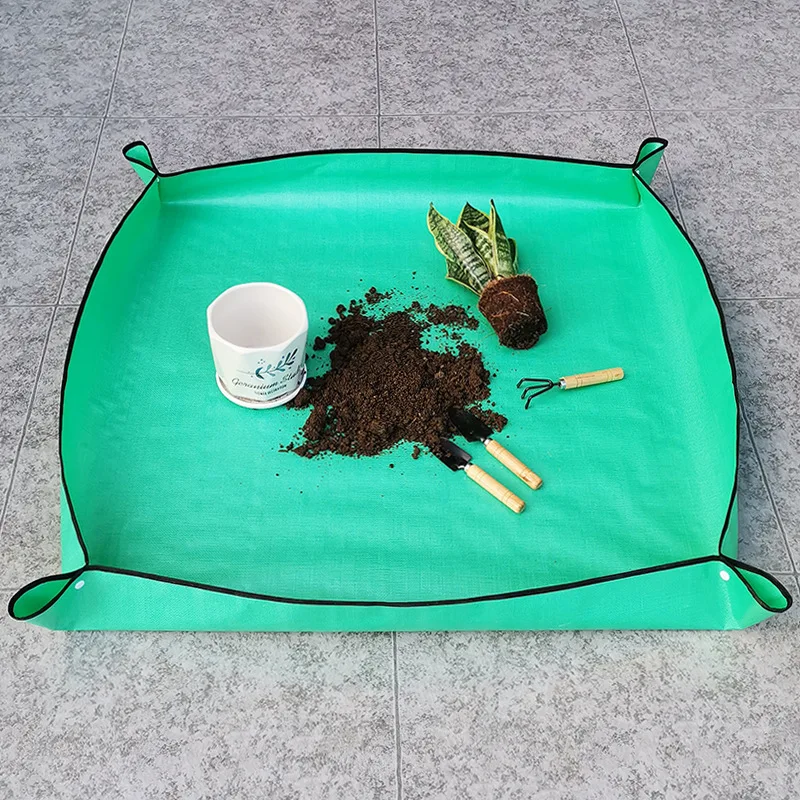 1pc Planting Mat 50cm-100cm Gardening Potting Pad Foldable Garden Plant Flower Pot Transplanting Waterproof Mats
1pc Planting Mat 50cm-100cm Gardening Potting Pad Foldable Garden Plant Flower Pot Transplanting Waterproof Mats