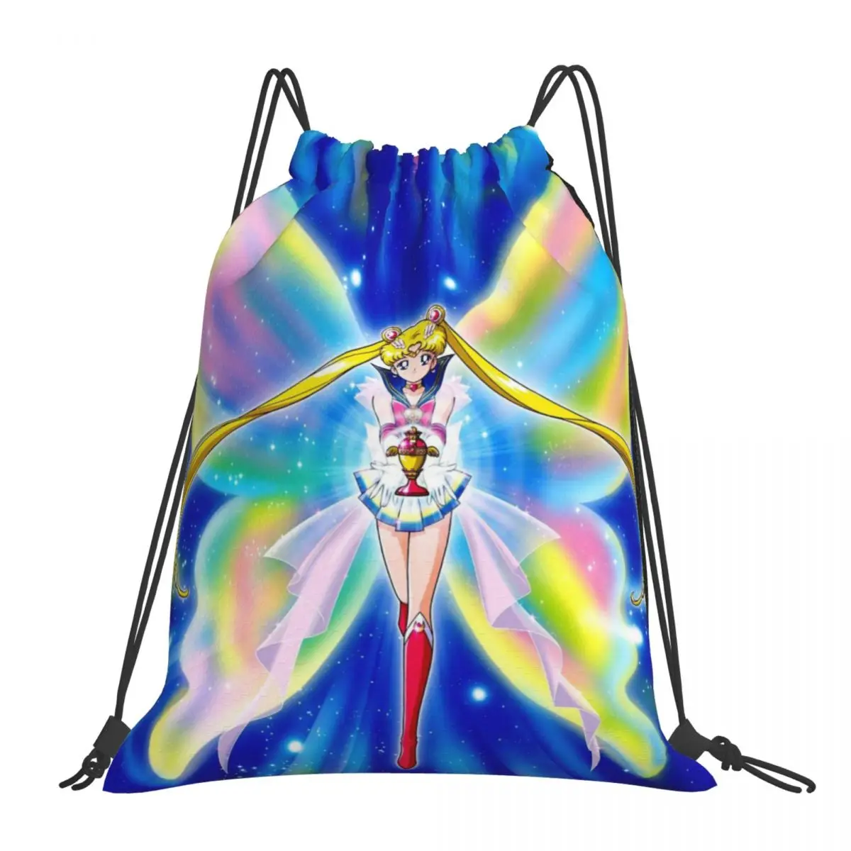 Sailor Moon Drawstring Backpack Bag Gym Sport Sackpack Women Men String Cinch Yoga Lightweight Unisex knapsack
Sailor Moon Drawstring Backpack Bag Gym Sport Sackpack Women Men String Cinch Yoga Lightweight Unisex knapsack