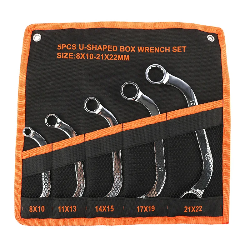 Chromium-vanadium steel multi-function extended double-end ring wrench dual-purpose wrench 12-point socket wrench tool
Chromium-vanadium steel multi-function extended double-end ring wrench dual-purpose wrench 12-point socket wrench tool