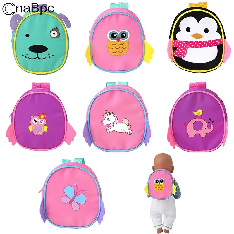 Mini Backpack For 18 Inch Dolls Cute Cartoon Animal Print Schoolbag Doll Accessories Child Toys Kids Birthday Gift
Mini Backpack For 18 Inch Dolls Cute Cartoon Animal Print Schoolbag Doll Accessories Child Toys Kids Birthday Gift