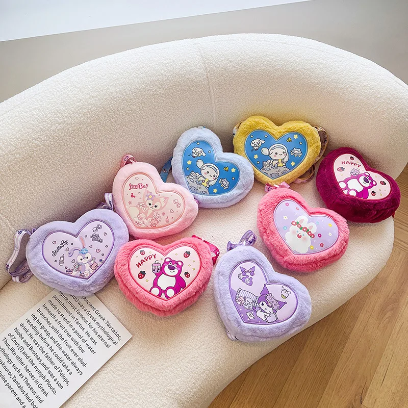 Kawaii Anime My Melody Cinnamoroll Kuromi Sanrioed Cute Cartoon Love Plush Bag Girl Shoulder Bag Messenger Bag Birthday Gift
Kawaii Anime My Melody Cinnamoroll Kuromi Sanrioed Cute Cartoon Love Plush Bag Girl Shoulder Bag Messenger Bag Birthday Gift