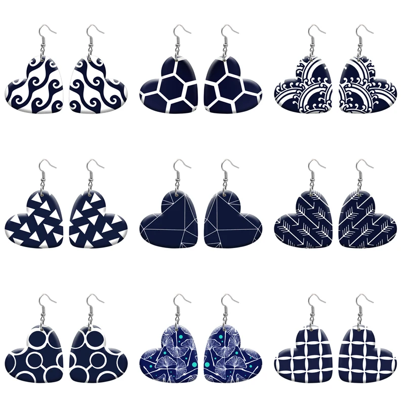 Black Patchwork Pattern DIY Heart Resin Hook Earrings For Women Jewelry Y2K Piercing Ear Drop Dangle Accessories Gift For Girl
Black Patchwork Pattern DIY Heart Resin Hook Earrings For Women Jewelry Y2K Piercing Ear Drop Dangle Accessories Gift For Girl