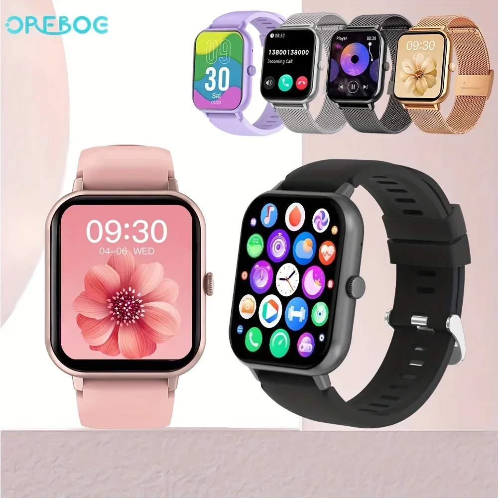 Smart Watch 1.83'' Full Touch Screen: 100+ Sport Modes, Ai Control, Games, for Android & IOS Phones 
Smart Watch 1.83'' Full Touch Screen: 100+ Sport Modes, Ai Control, Games, for Android & IOS Phones