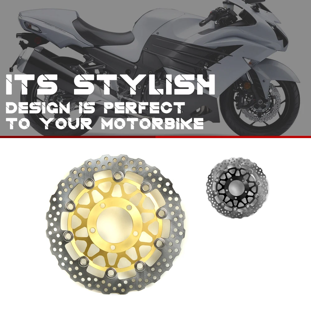 COOL Brake Rotors High Quanlity Motorcycle Brake Disc 2PCS FOR KAWASAKI ZX-14R ZX14R ZZR1400 ZZR 1400 GTR1400 GTR 1400 2006-2014
COOL Brake Rotors High Quanlity Motorcycle Brake Disc 2PCS FOR KAWASAKI ZX-14R ZX14R ZZR1400 ZZR 1400 GTR1400 GTR 1400 2006-2014