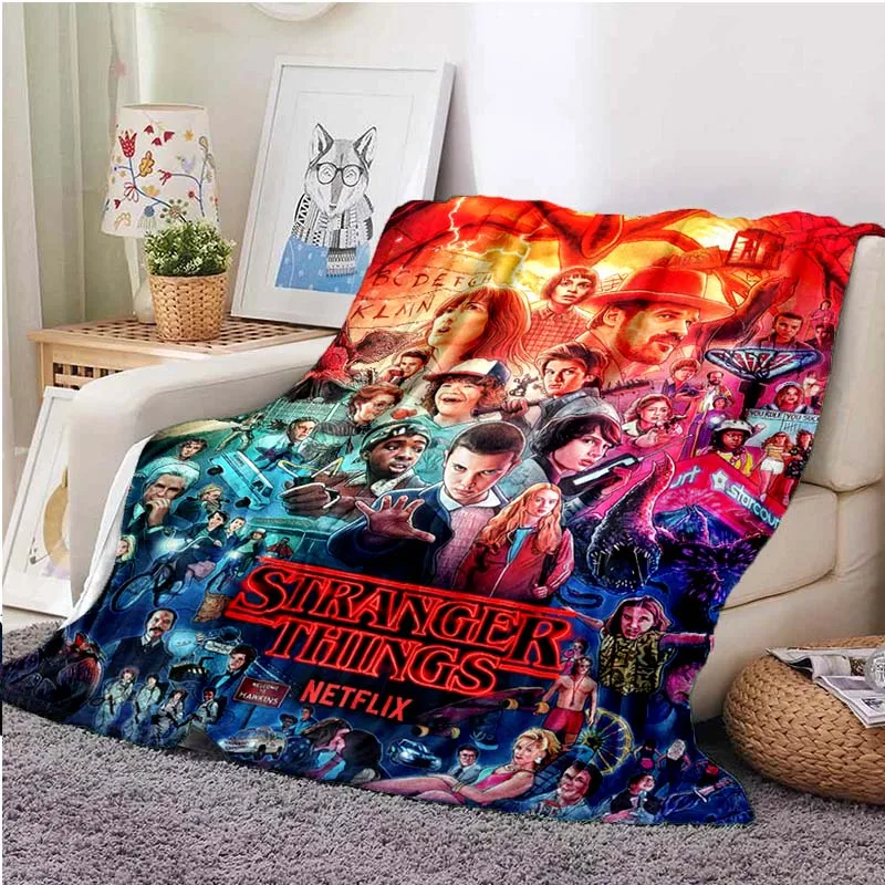 Stranger Things 3D Printed Blanket Flannel Blanket Bed Throw Soft TV Show Printed Bedspread Bedspread Sofa Blanket
Stranger Things 3D Printed Blanket Flannel Blanket Bed Throw Soft TV Show Printed Bedspread Bedspread Sofa Blanket