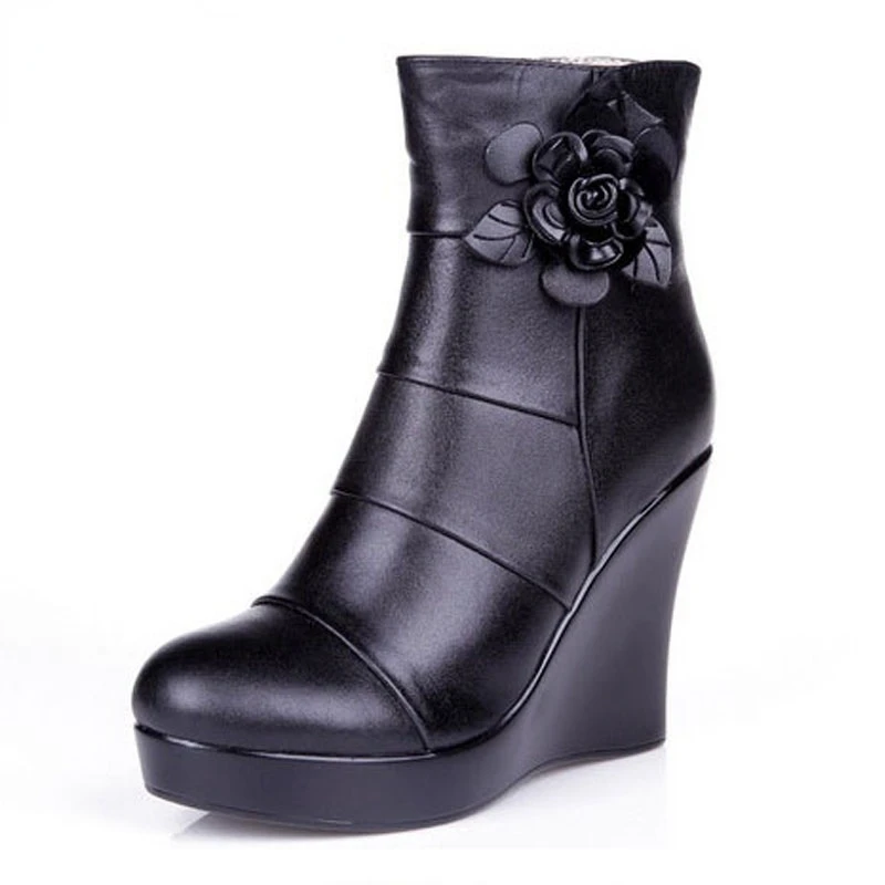 2022 Genuine Leather Autumn Winter Boots Shoes Women Ankle Boots Female Wedges Boots Women Boot Platform Shoes Boots for Women
2022 Genuine Leather Autumn Winter Boots Shoes Women Ankle Boots Female Wedges Boots Women Boot Platform Shoes Boots for Women