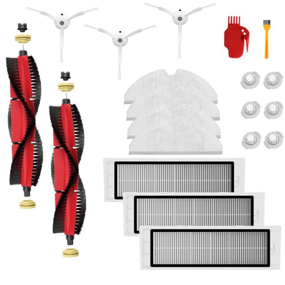 for XiaoMi Roborock S6 S65 S60 S5 MAX Accessories Vacuum Cleaner Parts Washable HEPA Filter Main Brush Side Brush
for XiaoMi Roborock S6 S65 S60 S5 MAX Accessories Vacuum Cleaner Parts Washable HEPA Filter Main Brush Side Brush