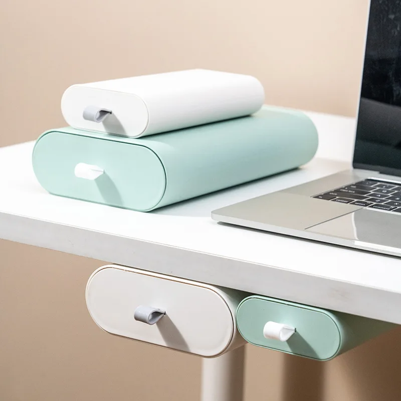 Invisible Drawer Organizer: A Stick-on Storage Box for Tidying Up Office Desks, Dorm Room Tables, or Makeup Vanity Storage
Invisible Drawer Organizer: A Stick-on Storage Box for Tidying Up Office Desks, Dorm Room Tables, or Makeup Vanity Storage