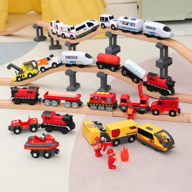 Kids Electric Train Toys Set Train Diecast Slot Toy Fit for Standard Wooden Train Track Railway Electric Train Toy for Boy Gifts
Kids Electric Train Toys Set Train Diecast Slot Toy Fit for Standard Wooden Train Track Railway Electric Train Toy for Boy Gifts