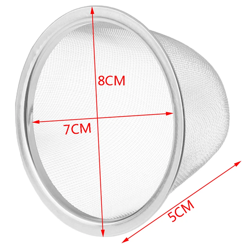 Многоразовый чайный ситечко из нержавеющей стали
Многоразовый чайный ситечко из нержавеющей стали