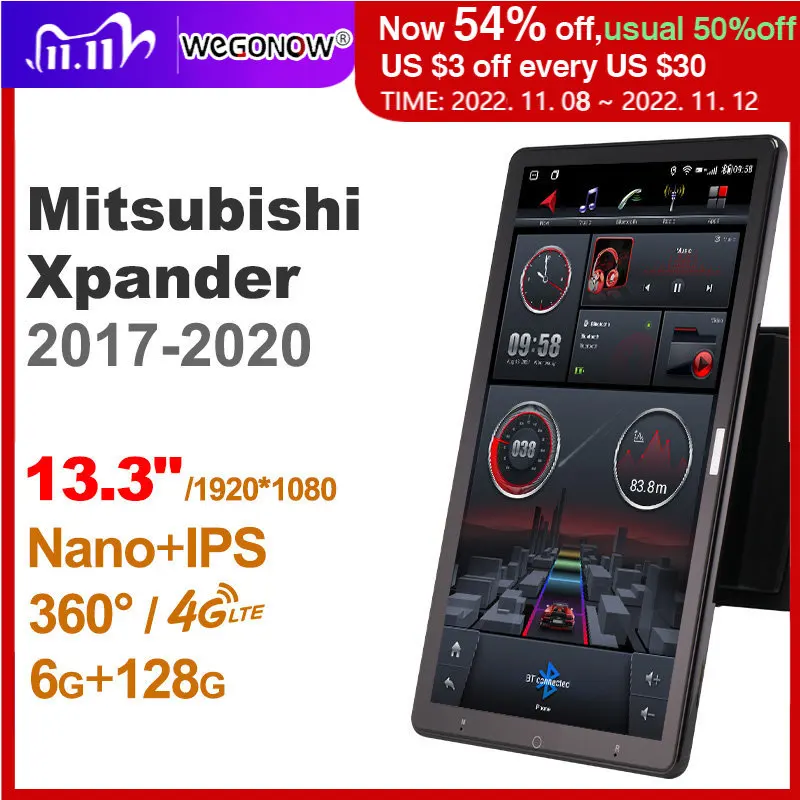 1920*1080 Ownice Android10.0 для Mitsubishi Xpander 2017-2020 автомобильное радио Видео Аудио 13,3 дюймов IPS поворотный 360 6G 128G Тесла стиль
1920*1080 Ownice Android10.0 для Mitsubishi Xpander 2017-2020 автомобильное радио Видео Аудио 13,3 дюймов IPS поворотный 360 6G 128G Тесла стиль