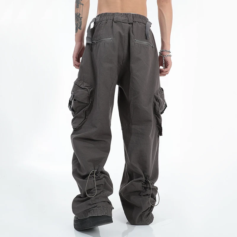 PFNW Spring Autumn New Men's Tide Cargo Pants Loose Casual Striaght Vintage Hiphop Streetwear Zipper Pocket Y2k Trousers 28A3393
PFNW Spring Autumn New Men's Tide Cargo Pants Loose Casual Striaght Vintage Hiphop Streetwear Zipper Pocket Y2k Trousers 28A3393