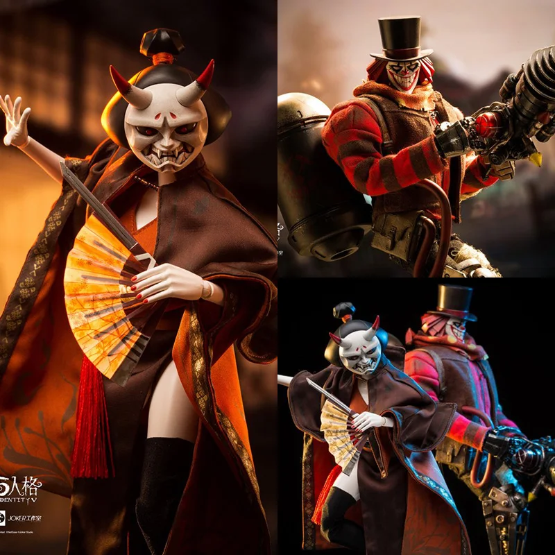 Collectible Identity Ⅴ x UNDERVERSE 1/6 Scale Female GEISHA Figure Male Clown Solider Action Figure Model for Fans Toys
Collectible Identity Ⅴ x UNDERVERSE 1/6 Scale Female GEISHA Figure Male Clown Solider Action Figure Model for Fans Toys