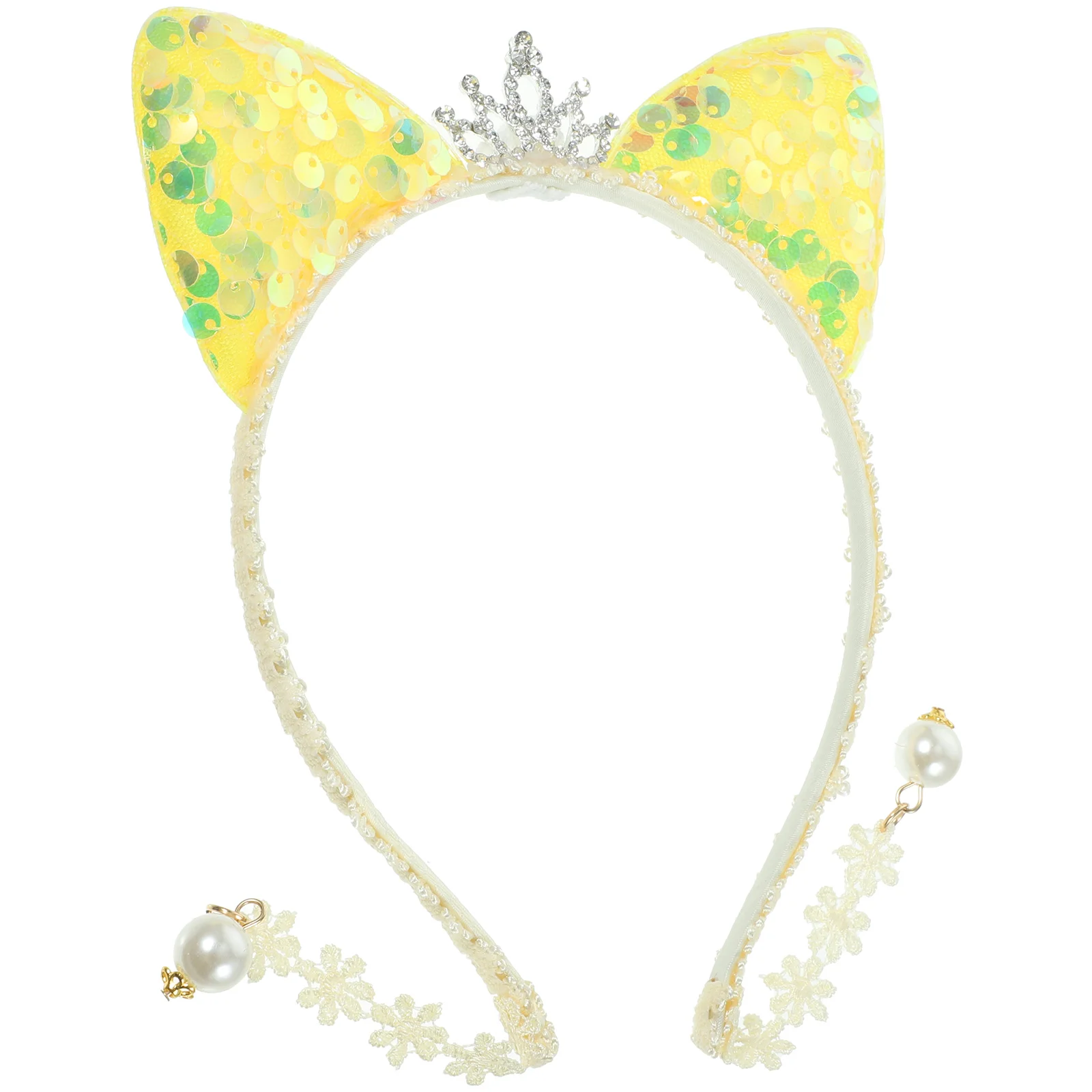 Cat Ear Sequin Crown Modeling Headband Party Headwear Festival Props Kids Ears Hairband Cosplay Accessory Roleplay Costume
Cat Ear Sequin Crown Modeling Headband Party Headwear Festival Props Kids Ears Hairband Cosplay Accessory Roleplay Costume