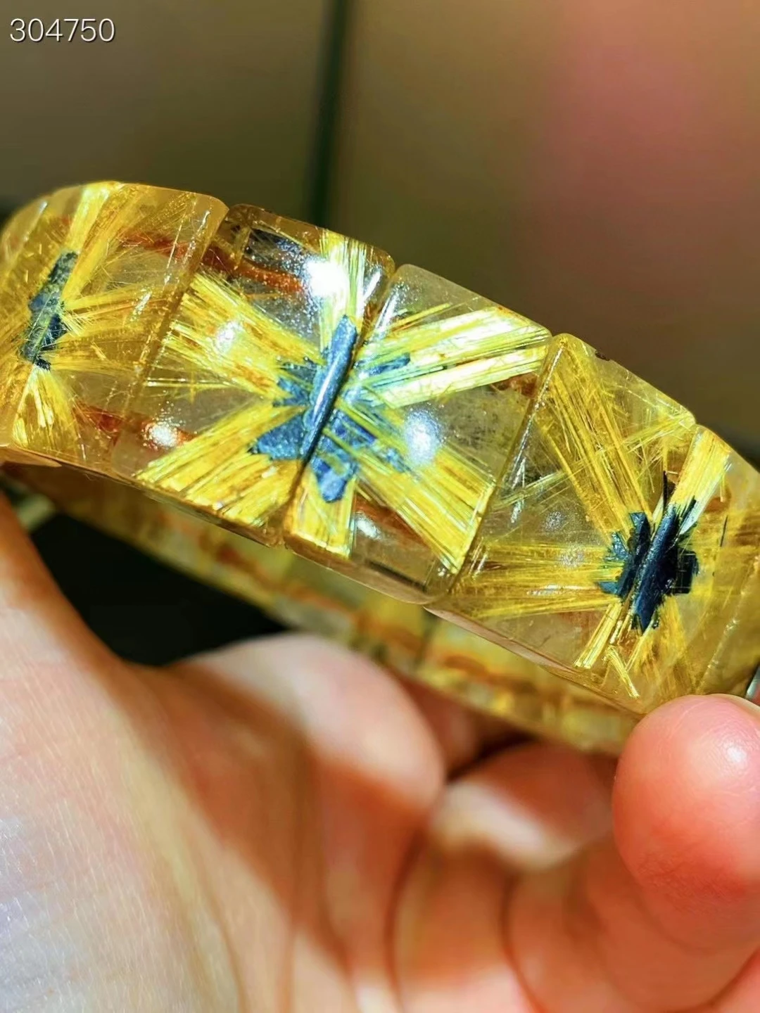 Brazil Natural Gold Rutilated Quartz Flower Beads Bracelet Woman Men Bangle 19.6x9.8x6.5mm Clear Rectangle Beads Wealthy AAAAAA
Brazil Natural Gold Rutilated Quartz Flower Beads Bracelet Woman Men Bangle 19.6x9.8x6.5mm Clear Rectangle Beads Wealthy AAAAAA