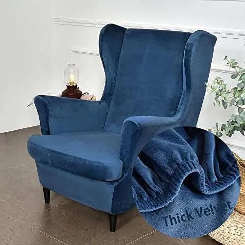 Funda de Sillón de Orejero Elástica, Terciopelo Relax Color sólido Funda de Sofá con Funda de Cojín 2-Piezas, Fundas Protec
Funda de Sillón de Orejero Elástica, Terciopelo Relax Color sólido Funda de Sofá con Funda de Cojín 2-Piezas, Fundas Protec