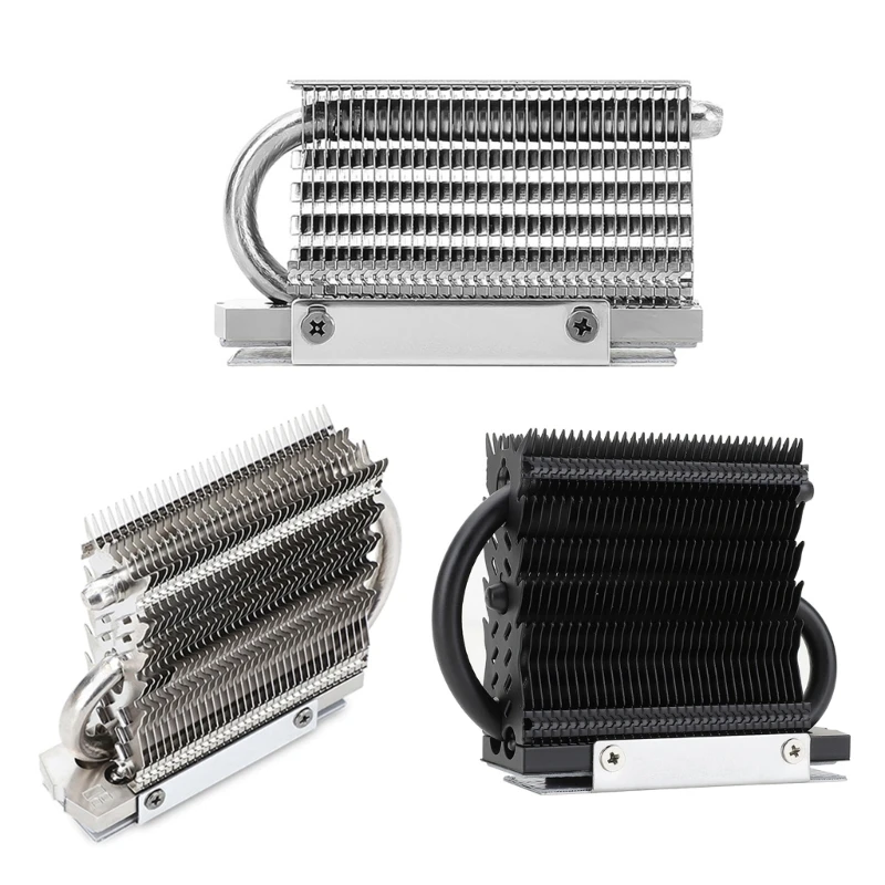 

HR-09 2280/HR-09 2280 PRO M2 Drive AGHP Heat Pipe Radiator SSD Cooler Fully Electroplated SSD Radiator