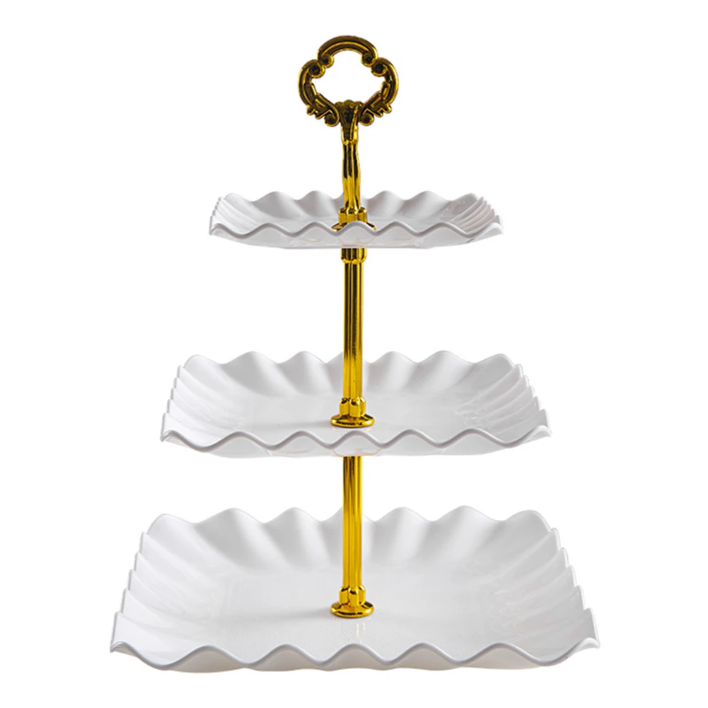 Parties Engagement Wedding Desserts Cake Stand Snack Rack Cake Stand Dark Green Pink Plastic Three-layer Structure
Parties Engagement Wedding Desserts Cake Stand Snack Rack Cake Stand Dark Green Pink Plastic Three-layer Structure