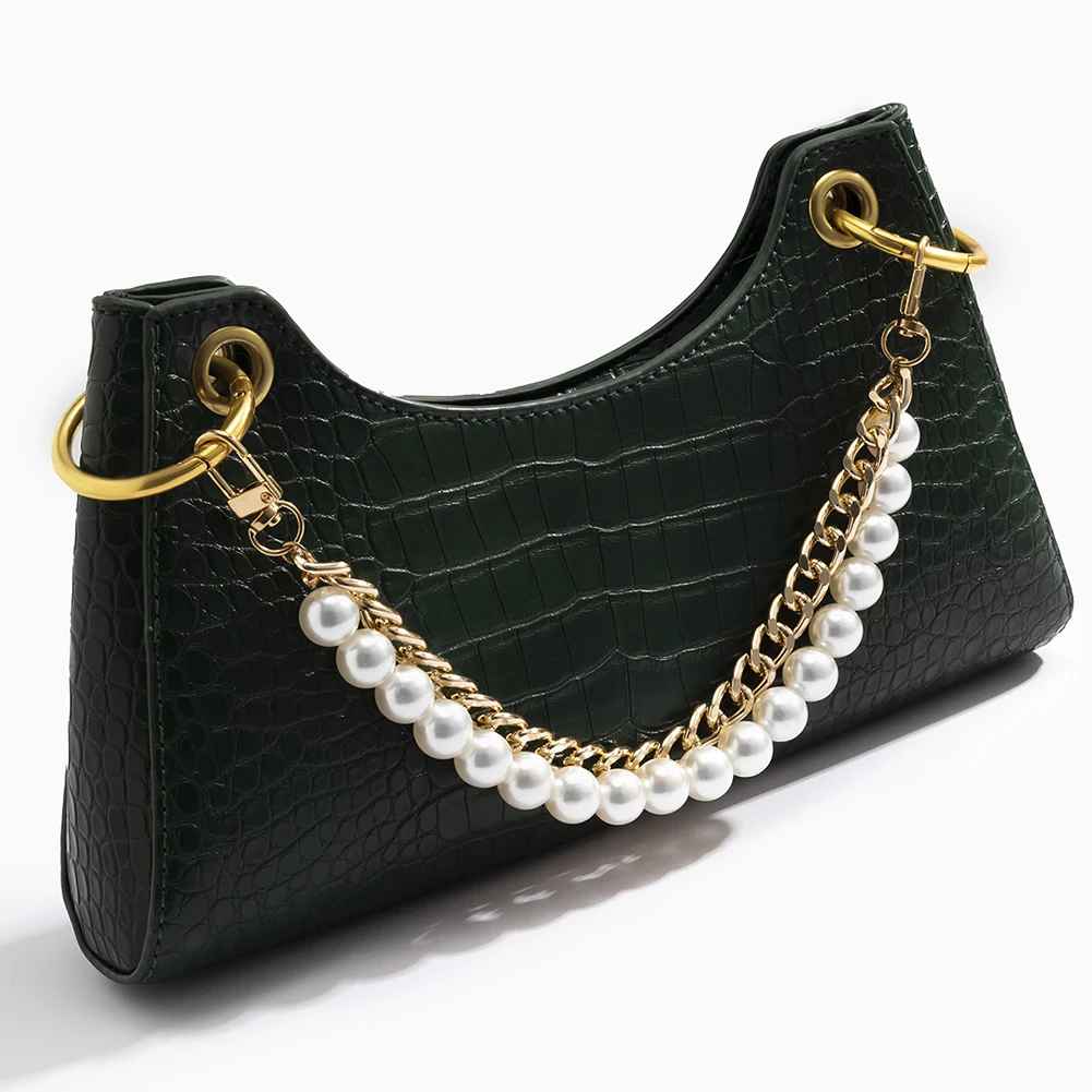 DIY Aluminum Pearl Bag Chain Replacement Purse Chain Bag Strap Gold Silver Chain Strap Shoulder Bag Pearl Straps Replacement
DIY Aluminum Pearl Bag Chain Replacement Purse Chain Bag Strap Gold Silver Chain Strap Shoulder Bag Pearl Straps Replacement