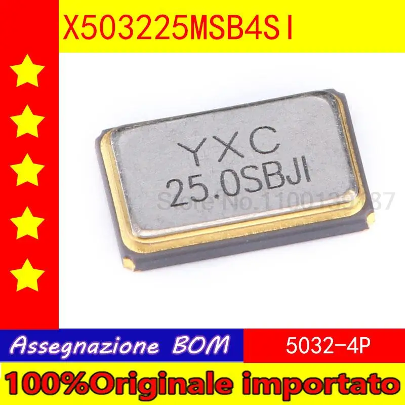 100% Оригинальный импортный Кристалл 2 шт./лот 5032 пассивные Патчи/10 PPM YSX531SL 25 МГц 20 pf X503225MSB4SI 4 фута
100% Оригинальный импортный Кристалл 2 шт./лот 5032 пассивные Патчи/10 PPM YSX531SL 25 МГц 20 pf X503225MSB4SI 4 фута