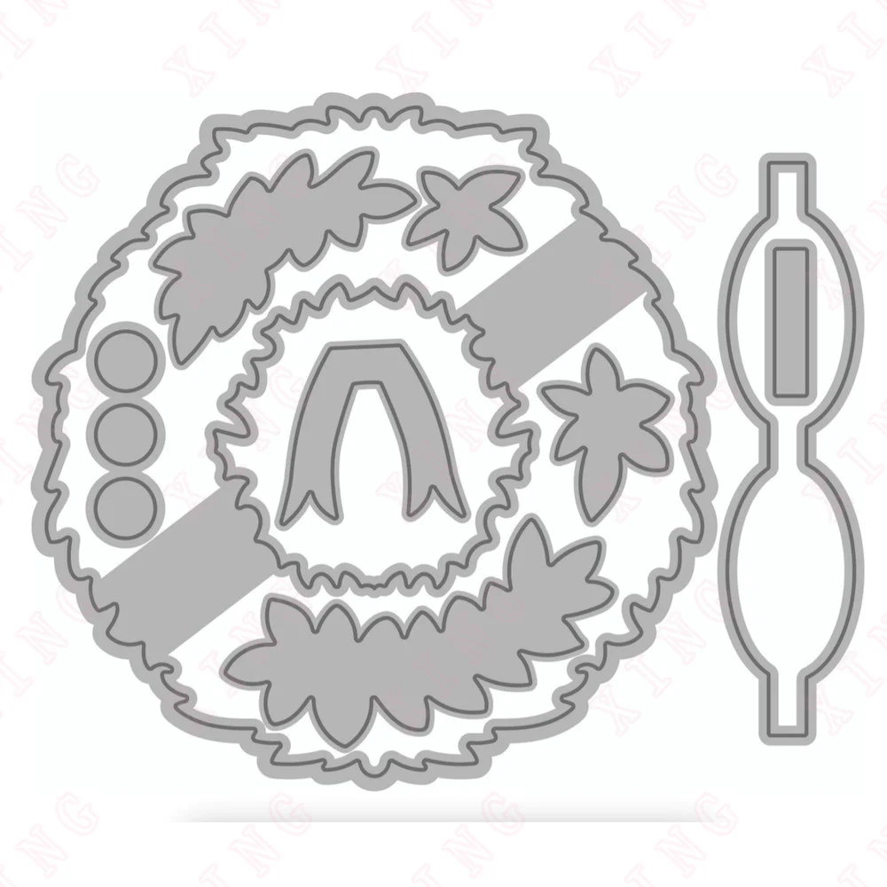 New Scrapbook Paper Decoration Embossing Template Metal Cutting Dies Diy Handmade Wreath Die Set Craft Blade Punch Reusable Mold
New Scrapbook Paper Decoration Embossing Template Metal Cutting Dies Diy Handmade Wreath Die Set Craft Blade Punch Reusable Mold