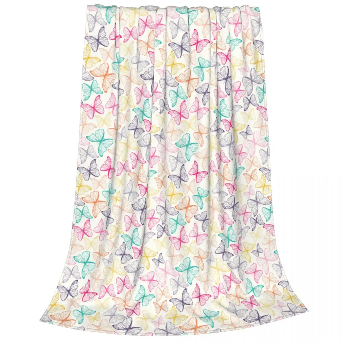 Butterfly Colorful Blankets Anti Pilling Fleece Textile Decor Multifunction Super Warm Throw Blanket for Sofa Couch Bedspreads
Butterfly Colorful Blankets Anti Pilling Fleece Textile Decor Multifunction Super Warm Throw Blanket for Sofa Couch Bedspreads