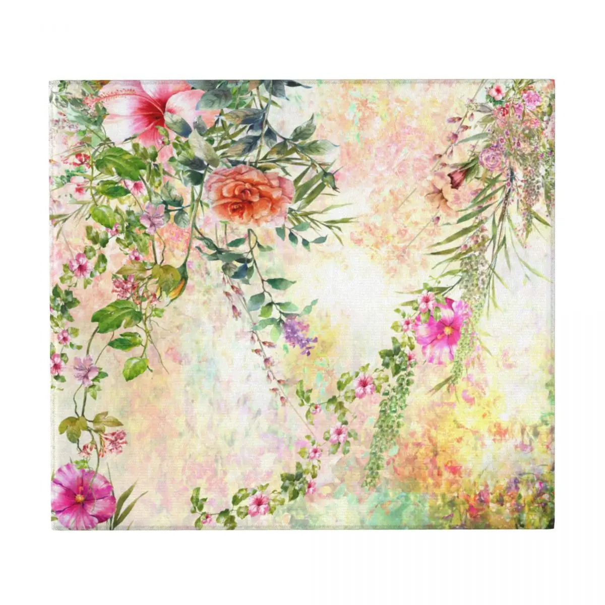 Кухонный коврик для сушки посуды, моющийся впитывающий сушильный коврик с рисунком цветов, акварели, 16 х18 дюймов 
Кухонный коврик для сушки посуды, моющийся впитывающий сушильный коврик с рисунком цветов, акварели, 16 х18 дюймов