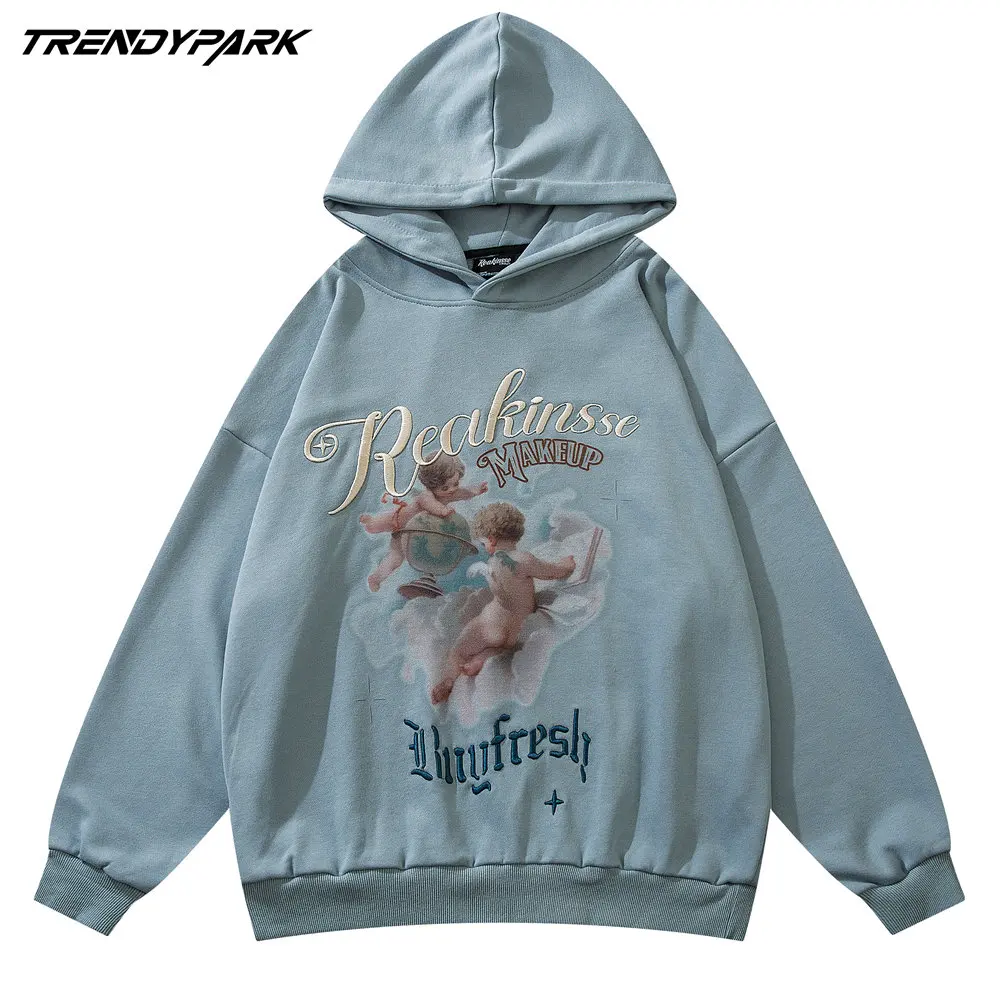 Men's Hoodies Baby Angles Print Embroidery Letters Hooded Sweatshirts 2022 Autumn Casual Streetwear Harajuku Oversized Hoodie
Men's Hoodies Baby Angles Print Embroidery Letters Hooded Sweatshirts 2022 Autumn Casual Streetwear Harajuku Oversized Hoodie