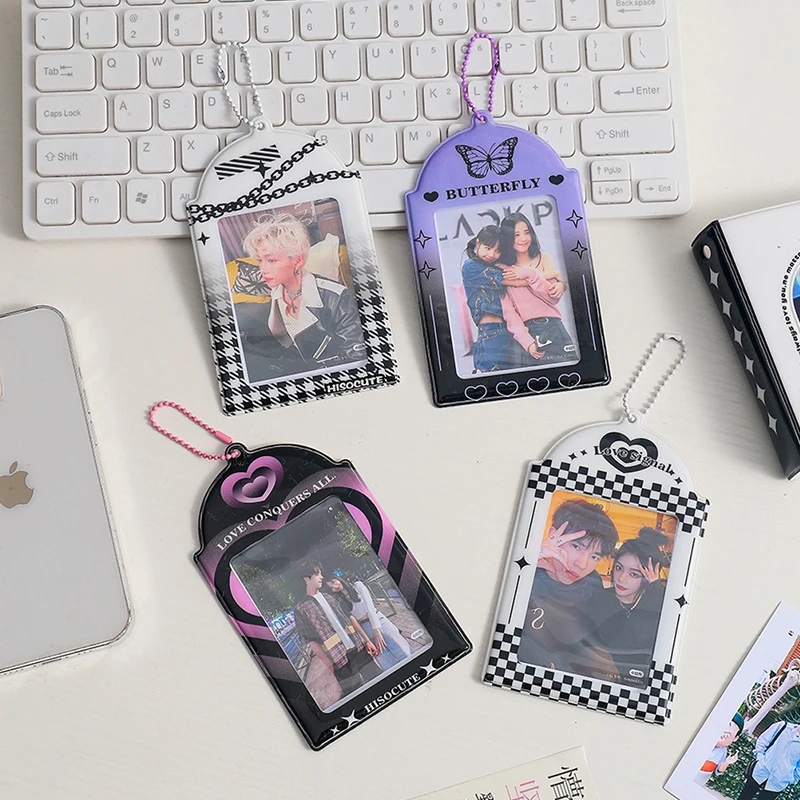 New Cartoon Photocard Holder Keychain Kpop Idol Photo Sleeve ID Card Cover Protector Postcard Credit ID Bank Bus Card Holder
New Cartoon Photocard Holder Keychain Kpop Idol Photo Sleeve ID Card Cover Protector Postcard Credit ID Bank Bus Card Holder