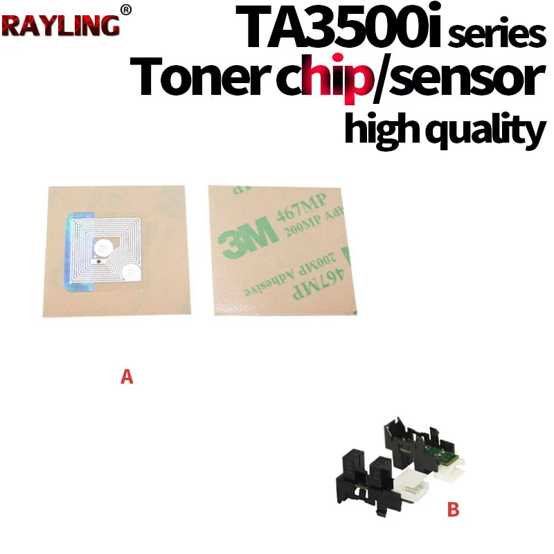 5X тонер-чип/датчик бумажного лотка для Kyocera TASKalfa TK-6307 6308 3500i 4500i 5500i 3501i 4501i 5501i
5X тонер-чип/датчик бумажного лотка для Kyocera TASKalfa TK-6307 6308 3500i 4500i 5500i 3501i 4501i 5501i
