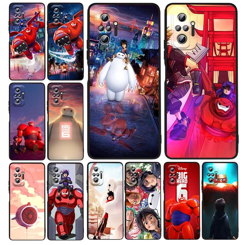 Disney Super Big Hero 6 Phone Case For Xiaomi Redmi K50 K40 Gaming 10 9AT 9A 9C 9T 8 7A 6A 5 4X Black Funda Silicone Cover
Disney Super Big Hero 6 Phone Case For Xiaomi Redmi K50 K40 Gaming 10 9AT 9A 9C 9T 8 7A 6A 5 4X Black Funda Silicone Cover