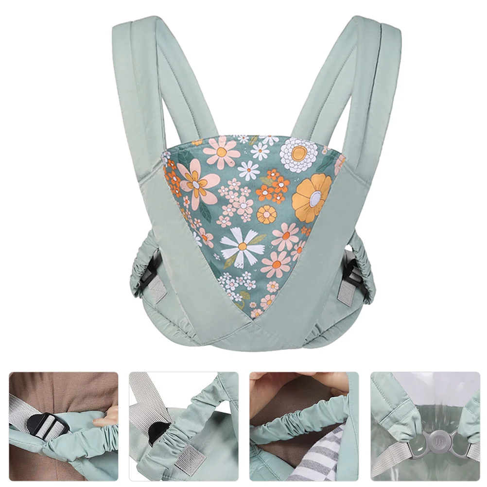 

Слинг-переноска для новорожденных, удобный регулируемый дышащий рюкзак с двумя лямками для переноски новорожденных
